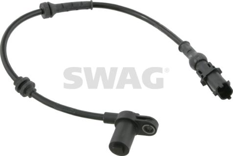 Swag 40 92 4615 - Датчик ABS, частота обертання колеса autocars.com.ua