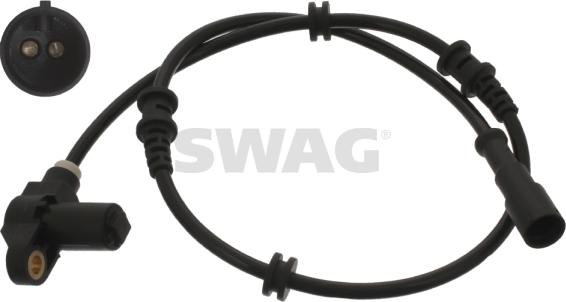 Swag 40 94 4408 - Датчик ABS, частота вращения колеса autodnr.net