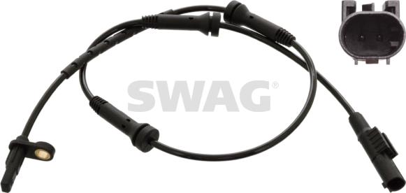 Swag 50 10 2579 - Датчик ABS, частота вращения колеса avtokuzovplus.com.ua