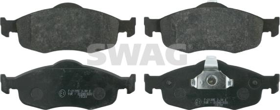 Swag 50 91 6202 - Тормозные колодки, дисковые, комплект avtokuzovplus.com.ua