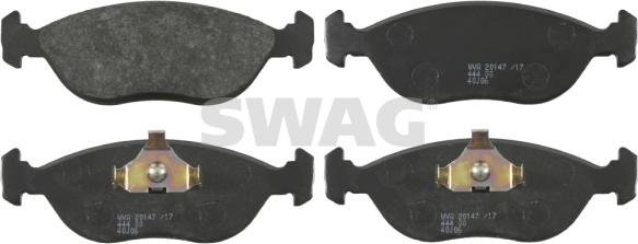 Swag 55 91 6470 - Гальмівні колодки, дискові гальма autocars.com.ua