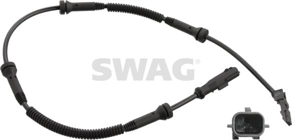 Swag 60 10 6120 - Датчик ABS, частота вращения колеса avtokuzovplus.com.ua