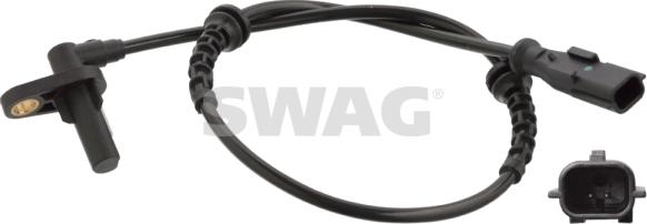 Swag 60 10 6462 - Датчик ABS, частота вращения колеса autodnr.net