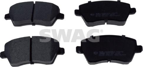 Swag 60 91 6523 - Колодка тормозная передняя 60916523 SWAG autodnr.net