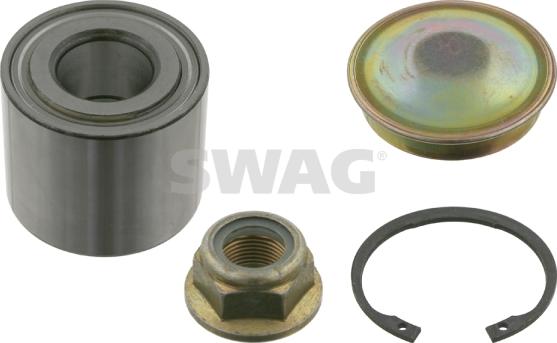 Swag 60 92 4780 - Комплект подшипника ступицы колеса autodnr.net