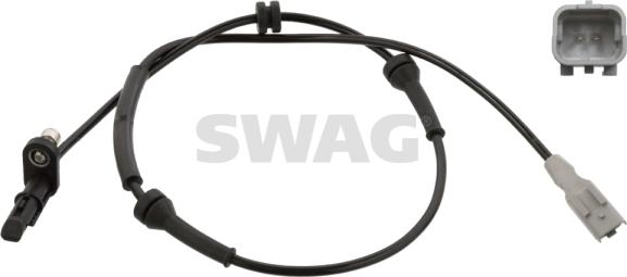 Swag 62 10 7283 - Датчик ABS, частота вращения колеса autodnr.net