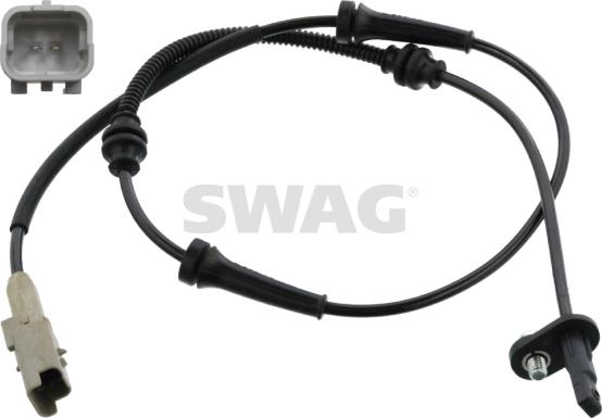 Swag 62 10 7467 - Датчик ABS, частота вращения колеса autodnr.net