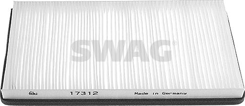 Swag 62 91 7312 - Фільтр, повітря у внутрішній простір autocars.com.ua