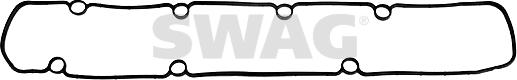 Swag 62 91 9715 - Прокладка, кришка головки циліндра autocars.com.ua