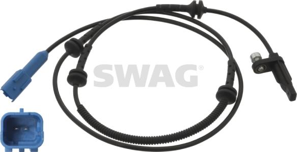 Swag 62 94 6261 - Датчик ABS, частота обертання колеса autocars.com.ua