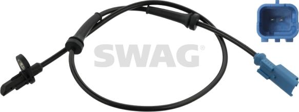 Swag 64 10 7335 - Датчик ABS, частота вращения колеса autodnr.net