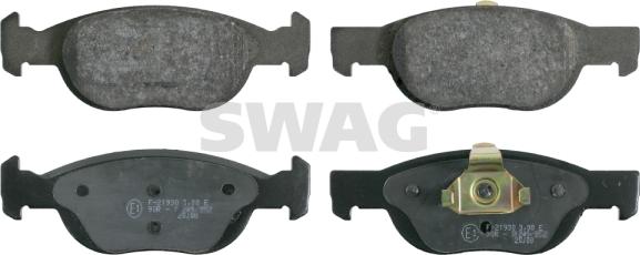 Swag 70 91 6093 - Тормозные колодки, дисковые, комплект avtokuzovplus.com.ua