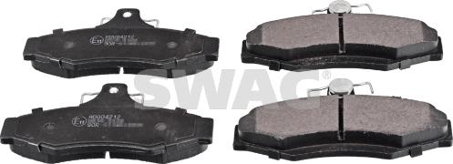 Swag 89 91 6507 - Гальмівні колодки, дискові гальма autocars.com.ua