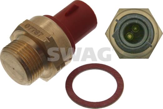Swag 99 90 7787 - Термовимикач, вентилятор радіатора / кондиціонера autocars.com.ua