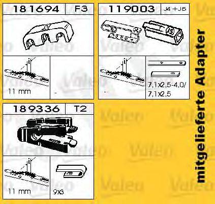 SWF 116107 - Щітка склоочисника autocars.com.ua