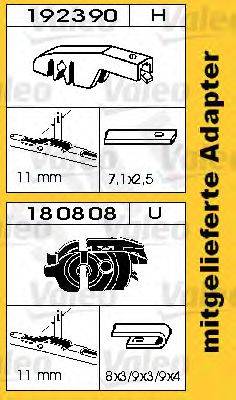 SWF 116108 - Щітка склоочисника autocars.com.ua