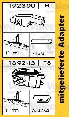 SWF 116115 - Щітка склоочисника autocars.com.ua