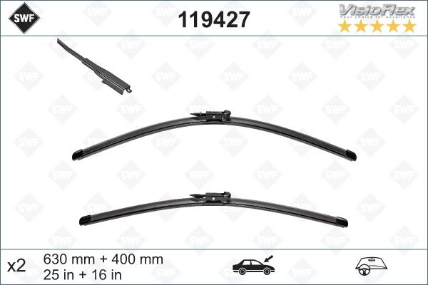 SWF 119427 - Щетка стеклоочистителя autodnr.net