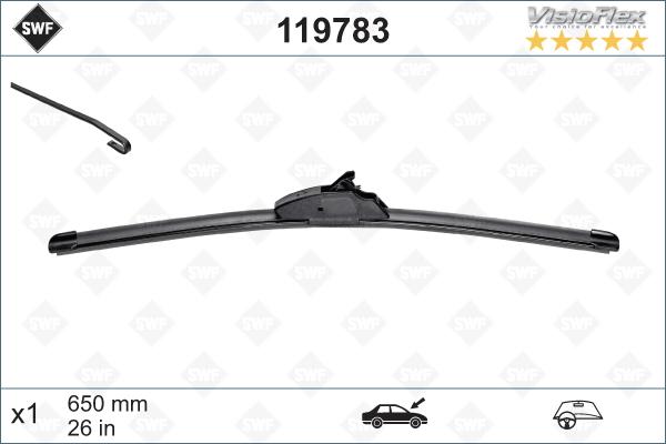 SWF 119783 - Щетка стеклоочистителя avtokuzovplus.com.ua