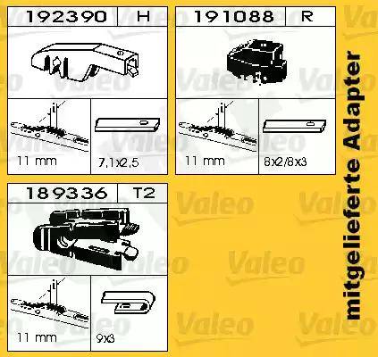 SWF 132450 - Щетка стеклоочистителя avtokuzovplus.com.ua