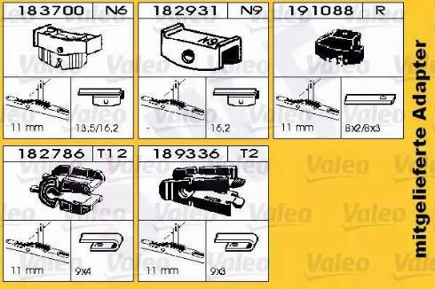 SWF 132500 - Щітка склоочисника autocars.com.ua