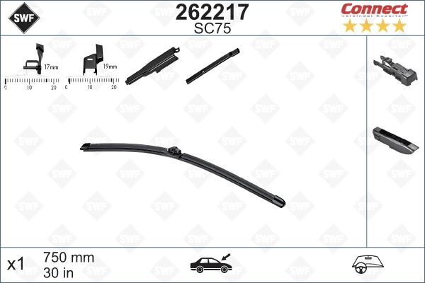 SWF 262217 - Щетка стеклоочистителя autodnr.net