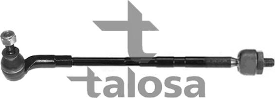 Talosa 41-07296 - Поперечна рульова тяга autocars.com.ua