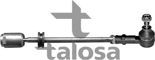Talosa 41-09647 - Поперечна рульова тяга autocars.com.ua
