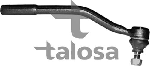 Talosa 42-00808 - Наконечник рульової тяги, кульовий шарнір autocars.com.ua