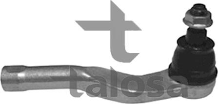 Talosa 42-01206 - Наконечник рульової тяги, кульовий шарнір autocars.com.ua
