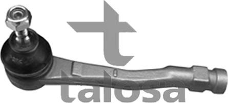 Talosa 42-01366 - Наконечник рульової тяги, кульовий шарнір autocars.com.ua