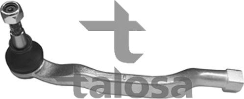 Talosa 42-01403 - Наконечник рульової тяги, кульовий шарнір autocars.com.ua