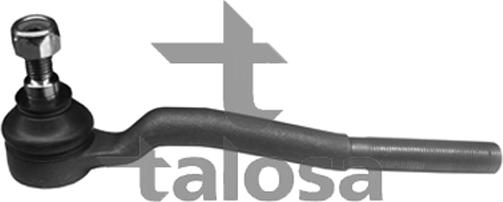 Talosa 42-01755 - Наконечник рульової тяги, кульовий шарнір autocars.com.ua