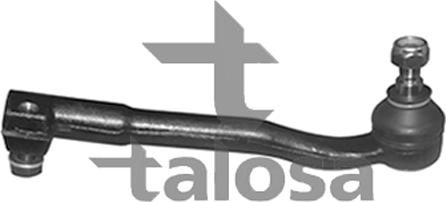 Talosa 42-02343 - Наконечник рульової тяги, кульовий шарнір autocars.com.ua