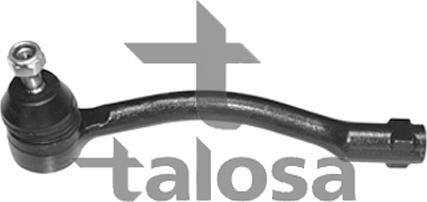 Talosa 42-02465 - Наконечник рульової тяги, кульовий шарнір autocars.com.ua