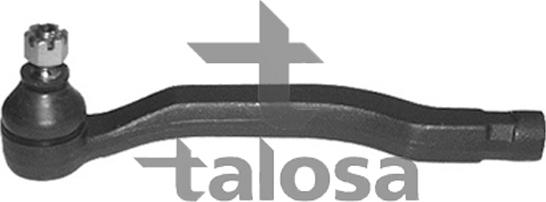 Talosa 42-02728 - Наконечник рульової тяги, кульовий шарнір autocars.com.ua