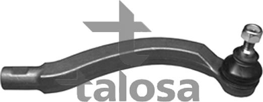 Talosa 42-02857 - Наконечник рульової тяги, кульовий шарнір autocars.com.ua