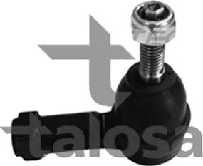 Talosa 42-03191 - Наконечник рульової тяги, кульовий шарнір autocars.com.ua