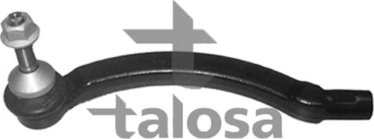 Talosa 42-04680 - Наконечник рулевой тяги, шарнир avtokuzovplus.com.ua