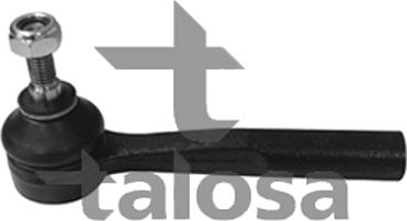 Talosa 42-05616 - Наконечник рульової тяги, кульовий шарнір autocars.com.ua