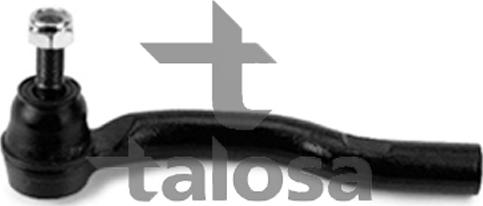 Talosa 42-07435 - Наконечник рульової тяги, кульовий шарнір autocars.com.ua