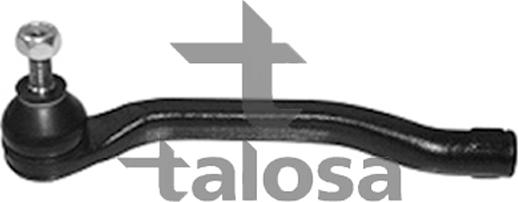 Talosa 42-07528 - Наконечник рульової тяги, кульовий шарнір autocars.com.ua