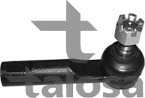 Talosa 42-07815 - Наконечник рульової тяги, кульовий шарнір autocars.com.ua