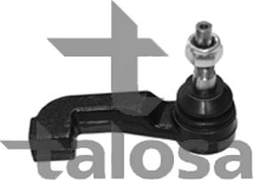 Talosa 42-07857 - Наконечник рульової тяги, кульовий шарнір autocars.com.ua