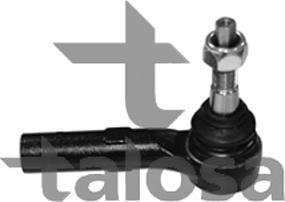 Talosa 42-07865 - Наконечник рульової тяги, кульовий шарнір autocars.com.ua