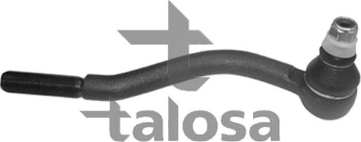 Talosa 42-08230 - Наконечник рульової тяги, кульовий шарнір autocars.com.ua