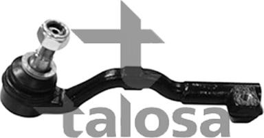 Talosa 42-09180 - Наконечник рульової тяги, кульовий шарнір autocars.com.ua
