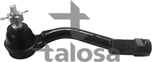 Talosa 42-10090 - Наконечник рульової тяги, кульовий шарнір autocars.com.ua