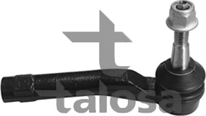 Talosa 42-10215 - Наконечник рульової тяги, кульовий шарнір autocars.com.ua