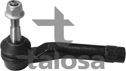 Talosa 42-10216 - Наконечник рульової тяги, кульовий шарнір autocars.com.ua